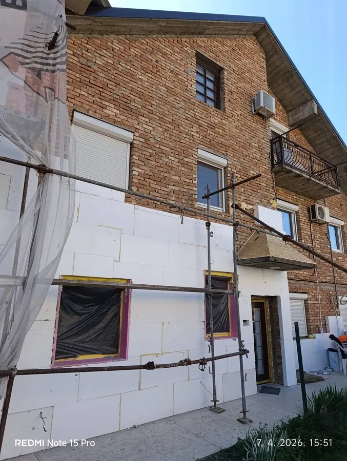 Postavljanje izolacionog materijala na postojeće zidove